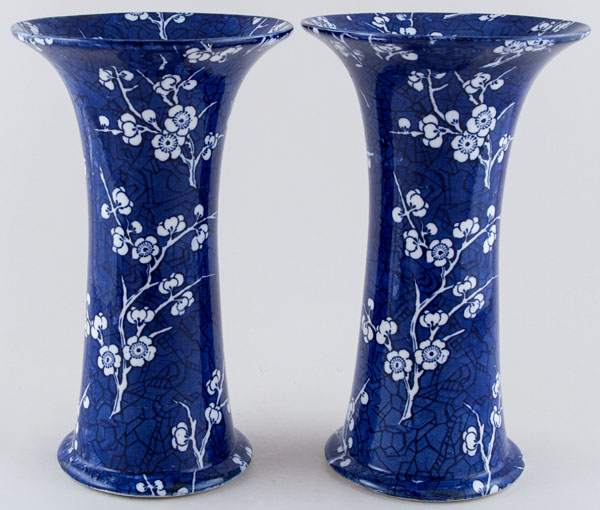 Vases pair of large c1900